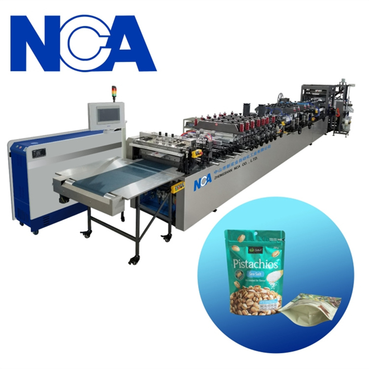 NCA600SZL 三邊封、自立、拉鏈袋制袋機(jī)